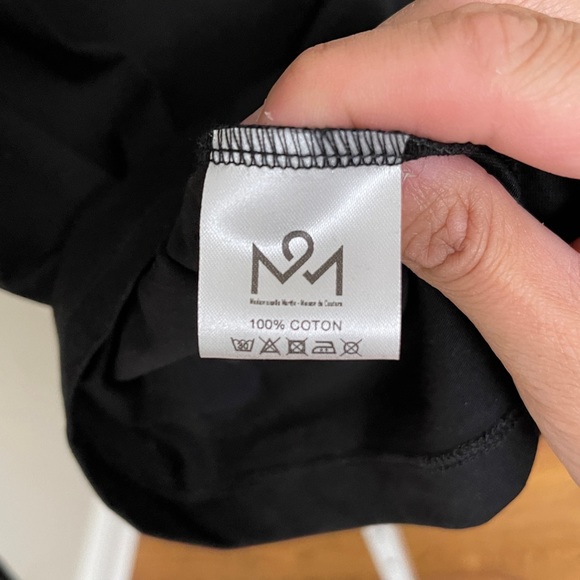 Mademoiselle Martin Top see through sleeves size S/M - Picture 6 of 7